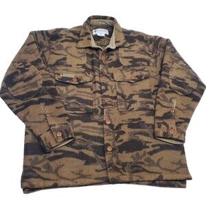 Columbia Gallatin Range Wool Blend Jacket Outfitter Camo XL